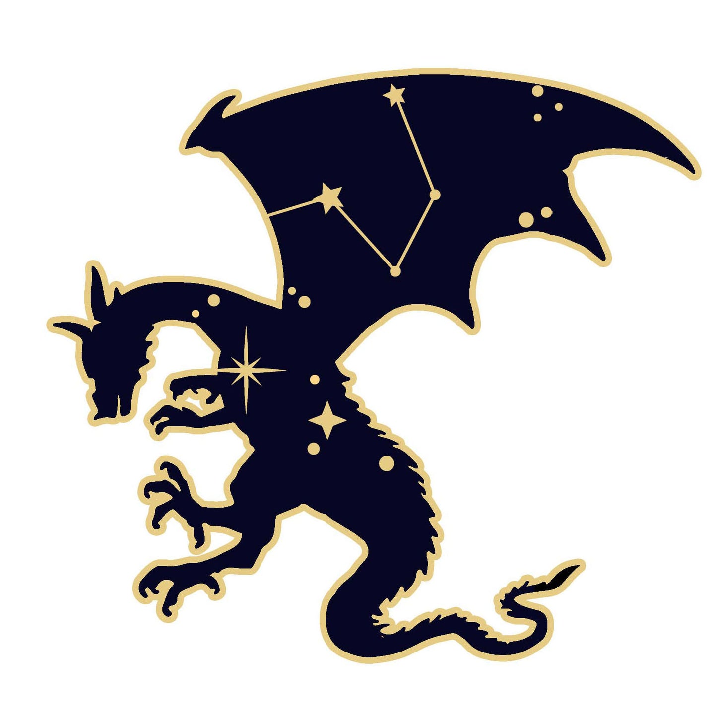 Celestial Dragon Enamel Pin